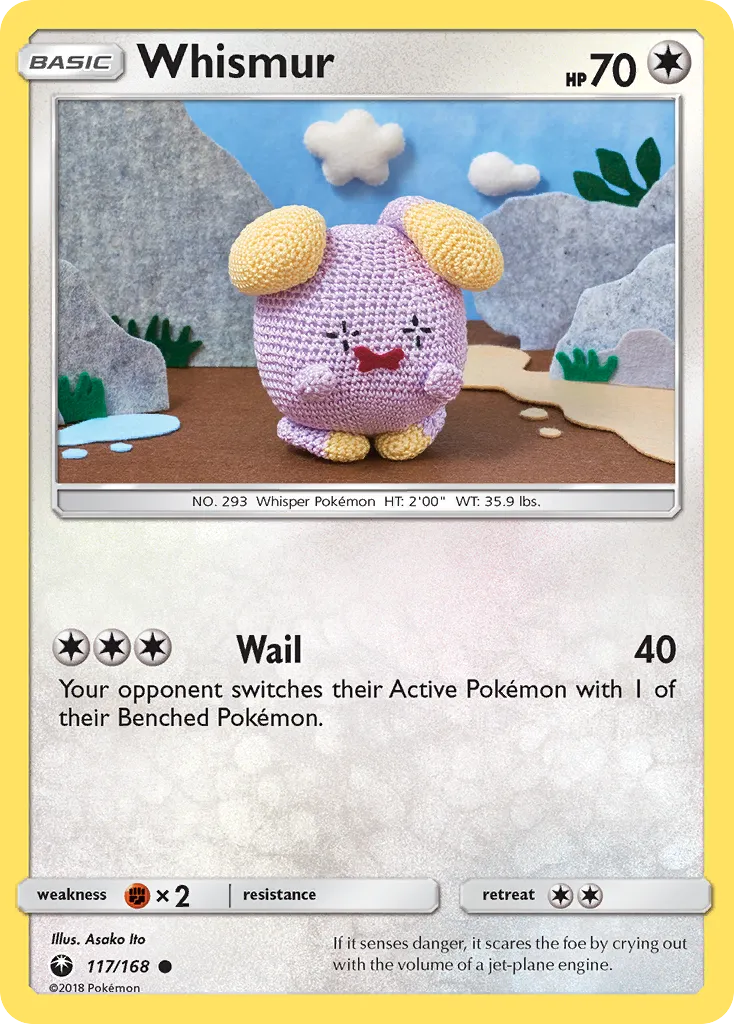 Whismur — SM - Celestial Storm — Pokémon