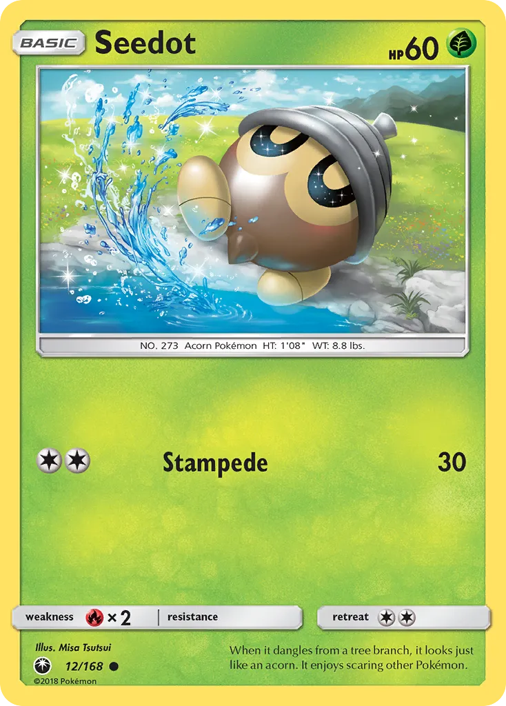 Seedot — SM - Celestial Storm — Pokemon