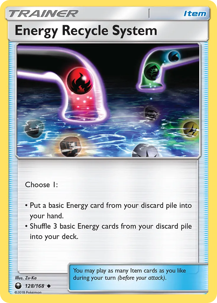 Energy Recycle System — SM - Celestial Storm — Pokemon