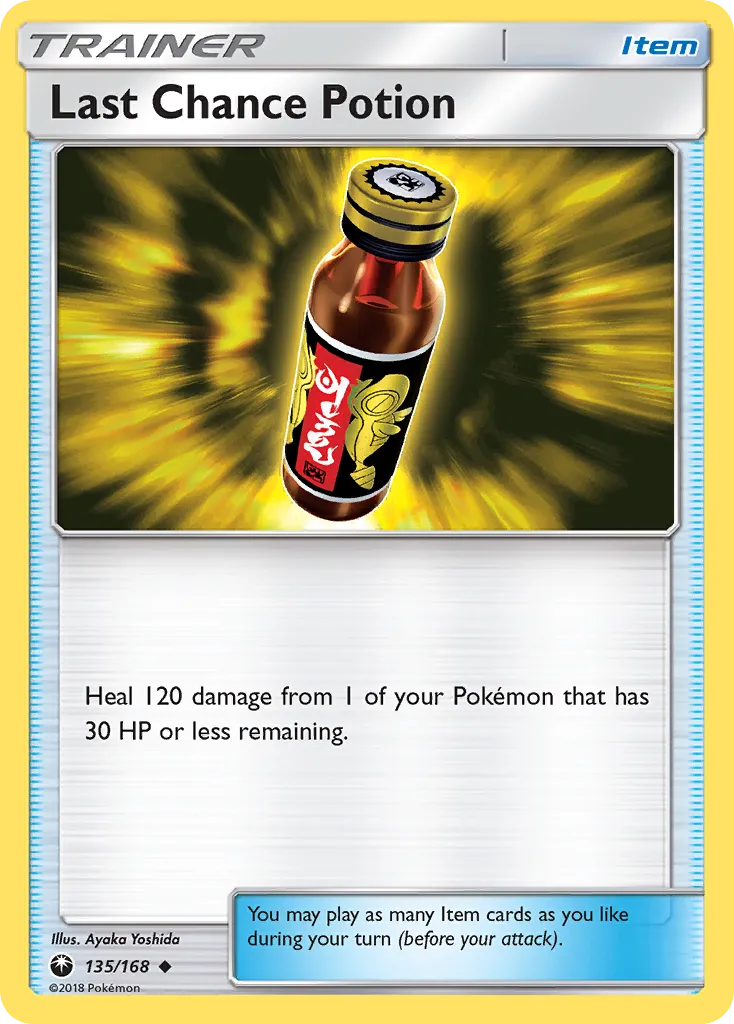 Last Chance Potion — SM - Celestial Storm — Pokemon