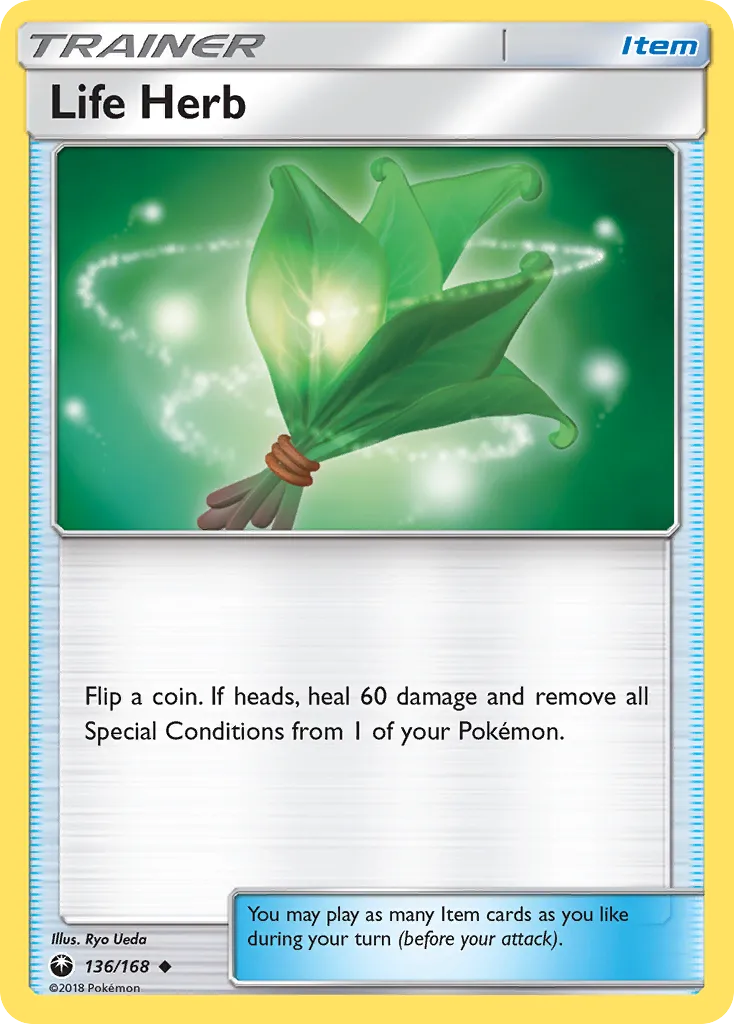 Life Herb — SM - Celestial Storm — Pokemon