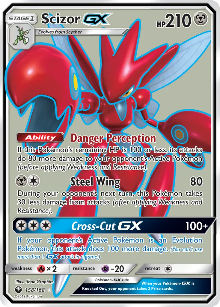 Scizor GX — SM - Celestial Storm — Pokémon