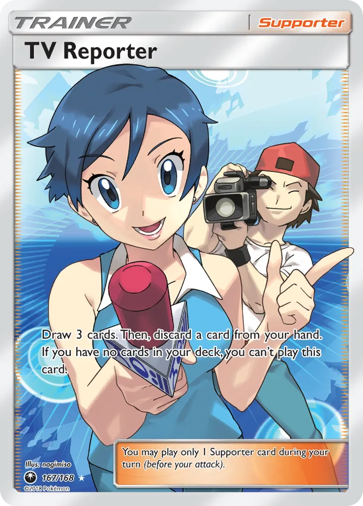 Journaliste Télé — SM - Celestial Storm — Pokemon