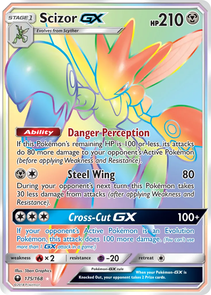 Scizor GX — SM - Celestial Storm — Pokémon