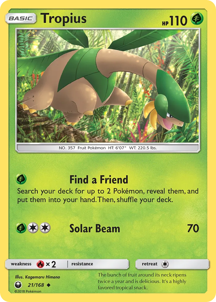 Tropius — SM - Celestial Storm — Pokemon