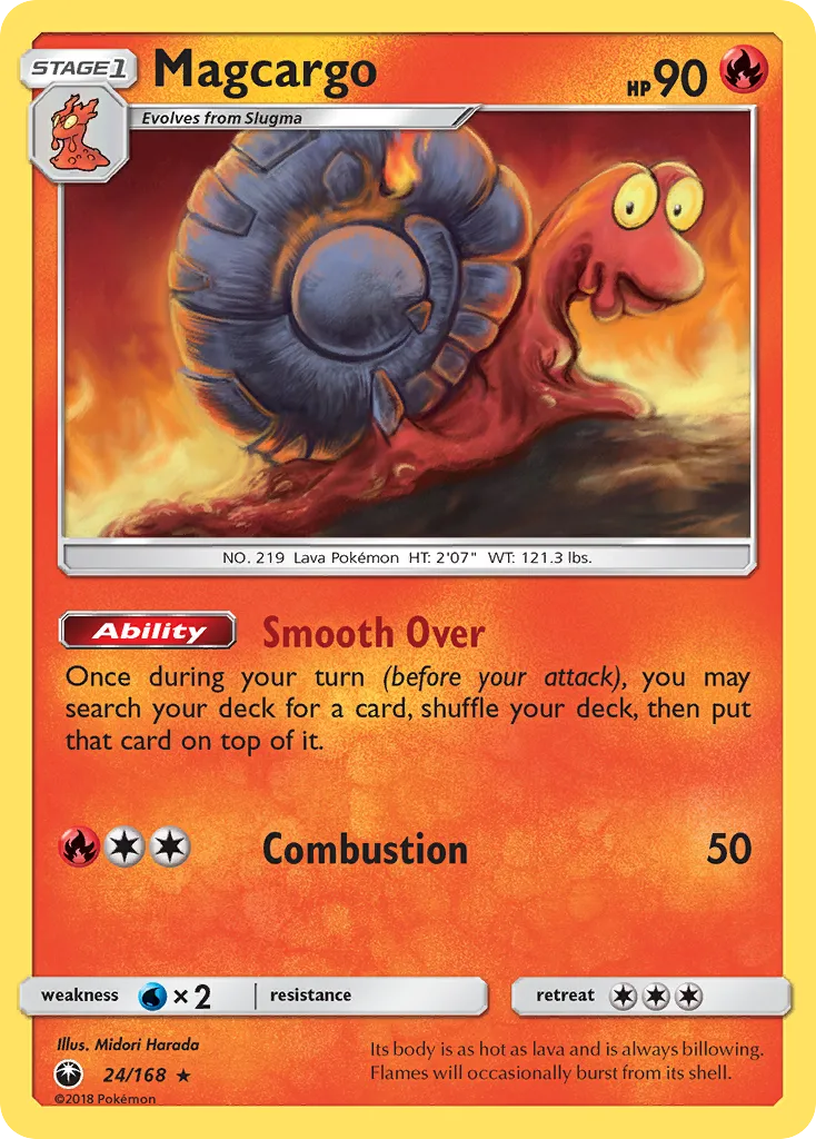 Magcargo — SM - Celestial Storm — Pokemon