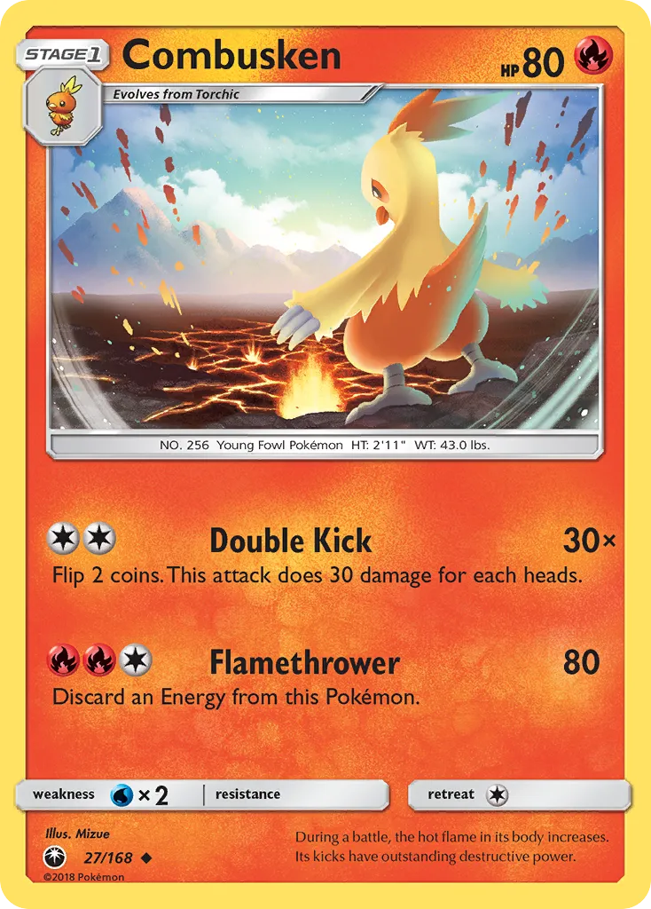 Combusken — SM - Celestial Storm — Pokemon