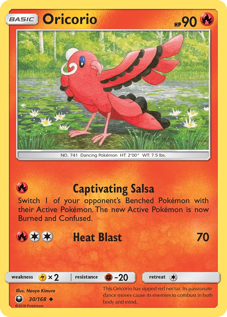 Oricorio — SM - Celestial Storm — Pokémon
