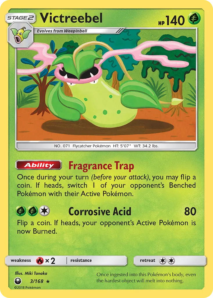 Victreebel — SM - Celestial Storm — Pokémon