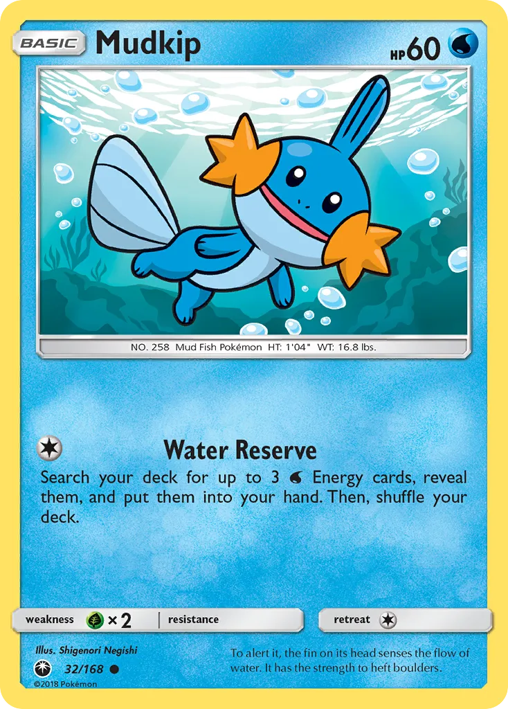 Mudkip — SM - Celestial Storm — Pokemon