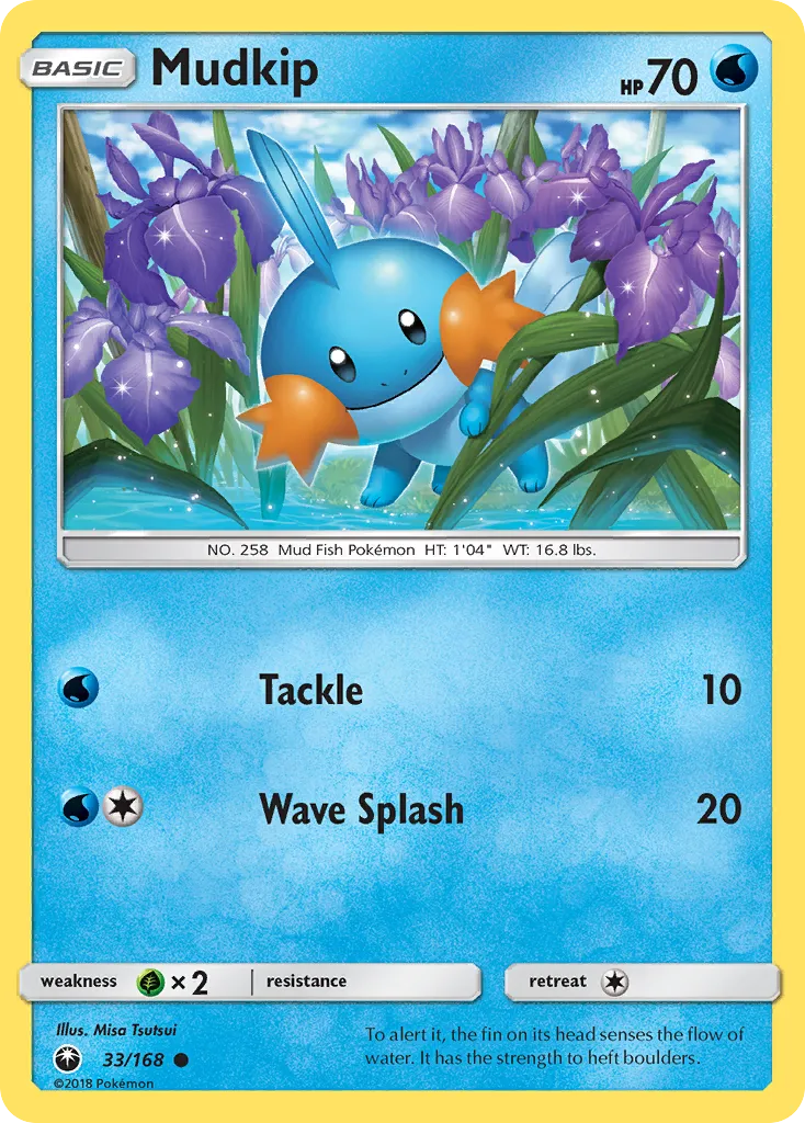 Mudkip — SM - Celestial Storm — Pokemon