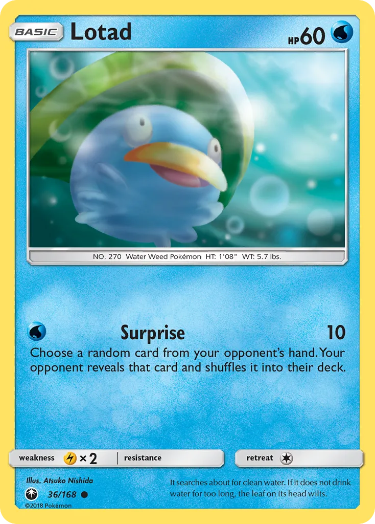 Lotad — SM - Celestial Storm — Pokemon