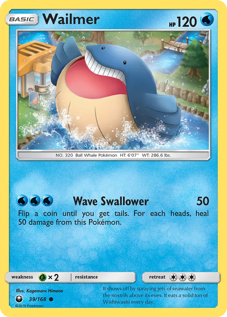 Wailmer — SM - Celestial Storm — Pokémon