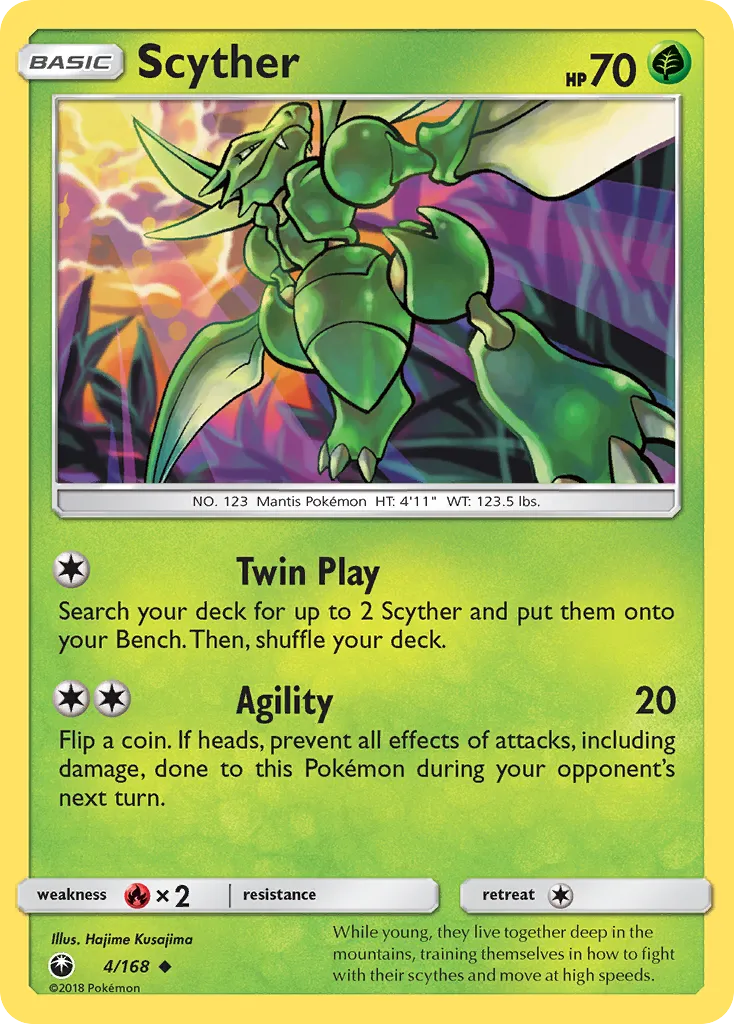 Scyther — SM - Celestial Storm — Pokemon