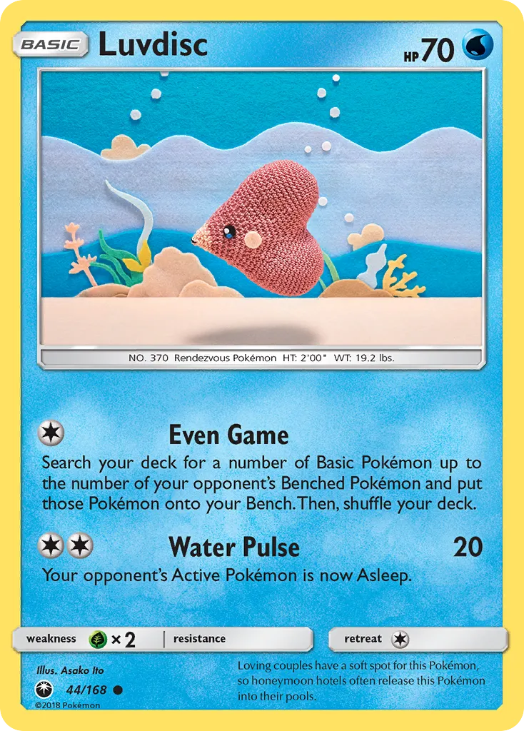 Luvdisc — SM - Celestial Storm — Pokemon