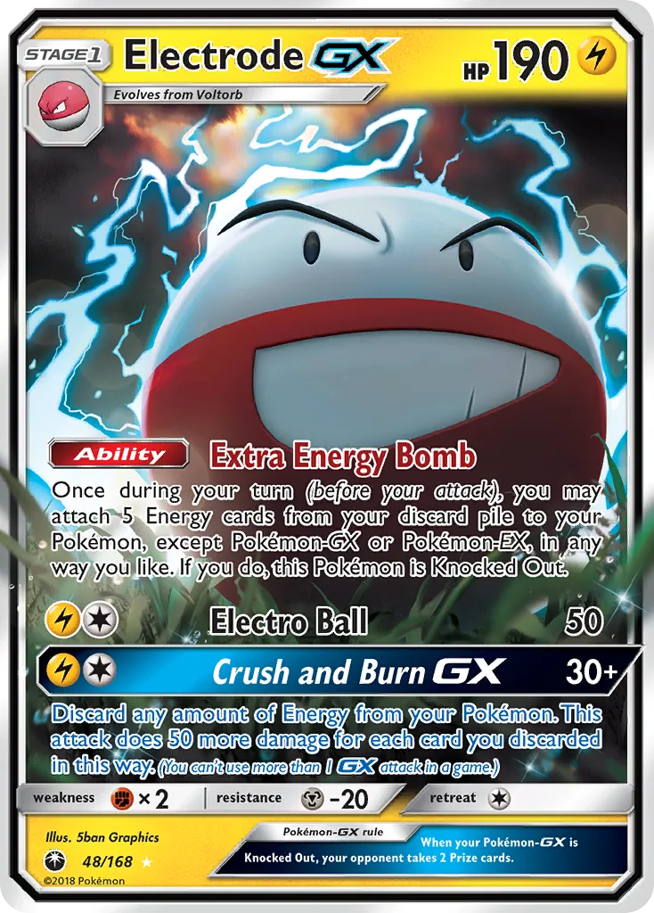 Electrode GX — SM - Celestial Storm — Pokémon