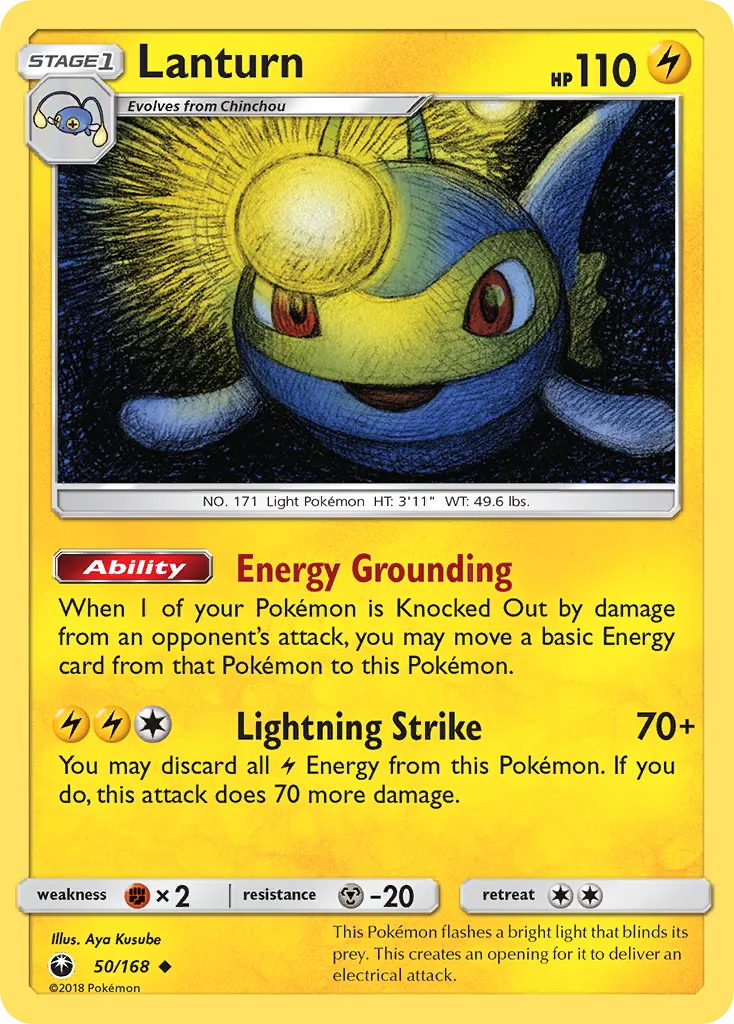 Lanturn — SM - Celestial Storm — Pokemon