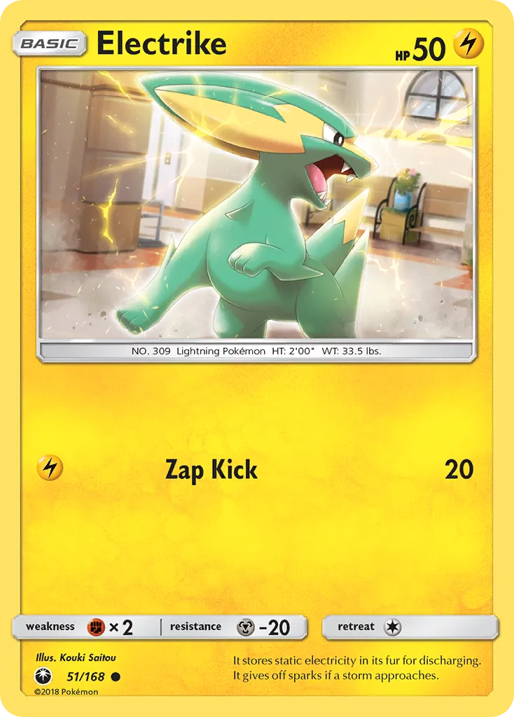 Electrike — SM - Celestial Storm — Pokemon