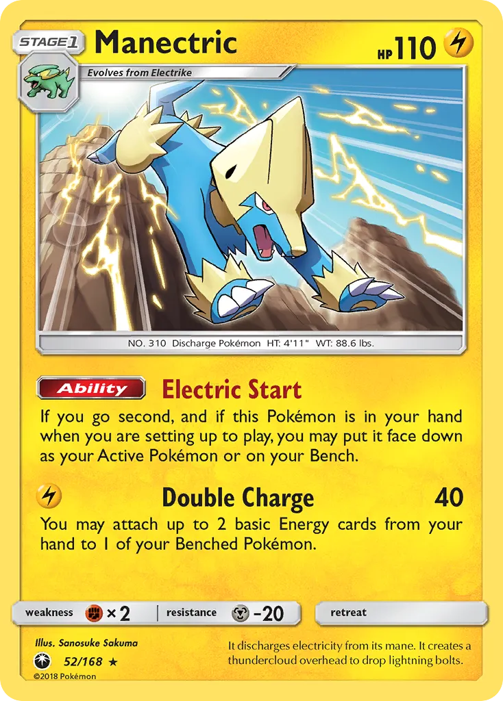 Manectric — SM - Celestial Storm — Pokémon