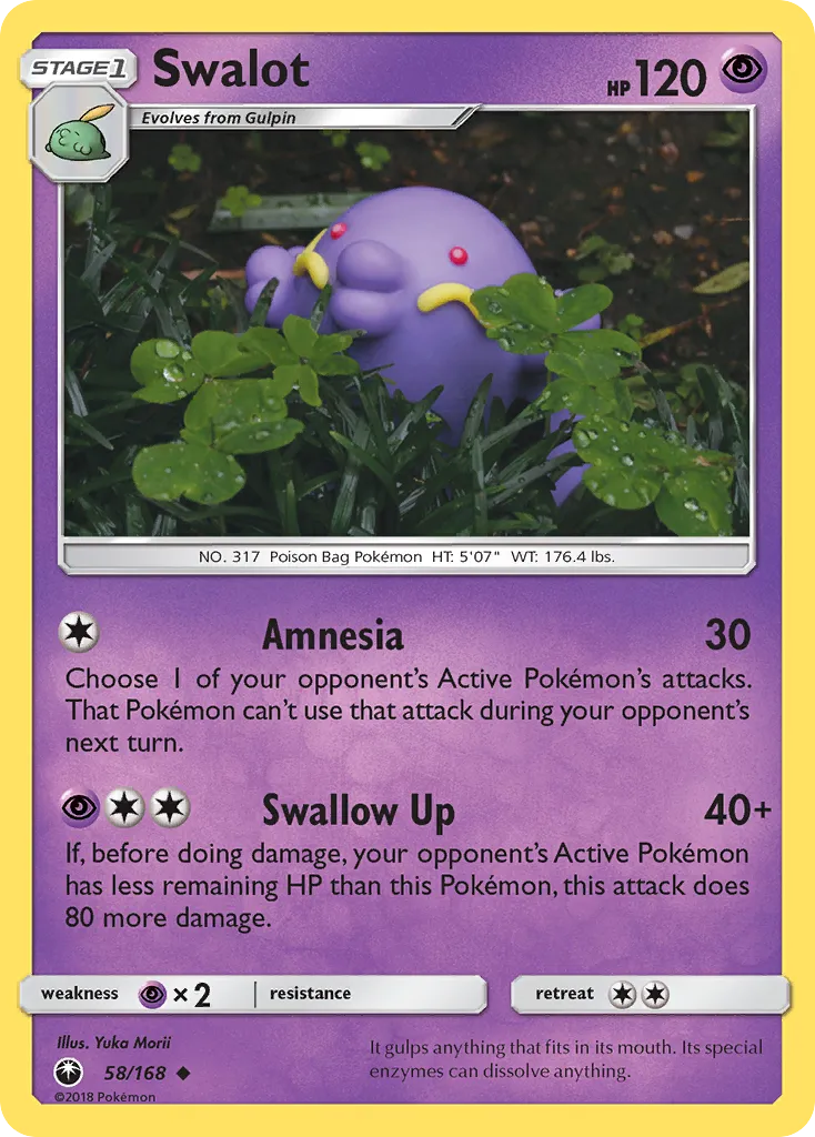 Swalot — SM - Celestial Storm — Pokemon