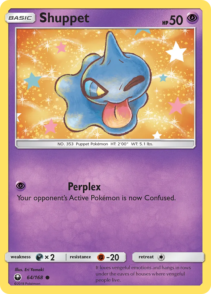 Shuppet — SM - Celestial Storm — Pokemon