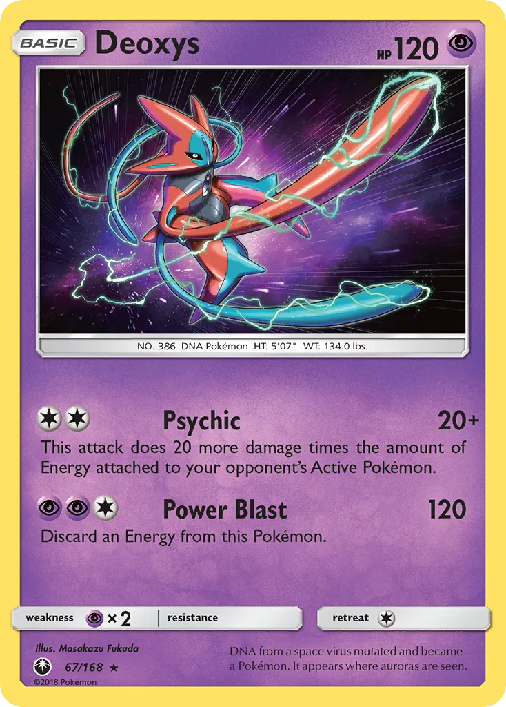 Deoxys — SM - Celestial Storm — Pokémon
