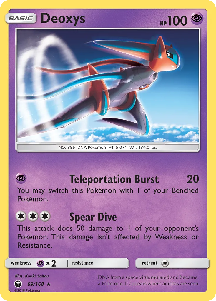 Deoxys — SM - Celestial Storm — Pokemon