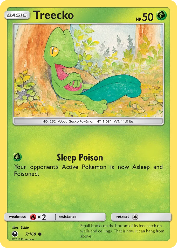 Treecko — SM - Celestial Storm — Pokemon