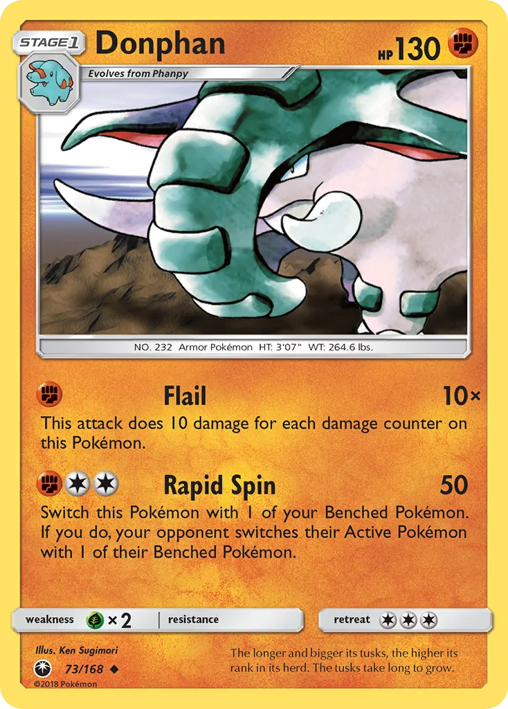 Donphan — SM - Celestial Storm — Pokemon