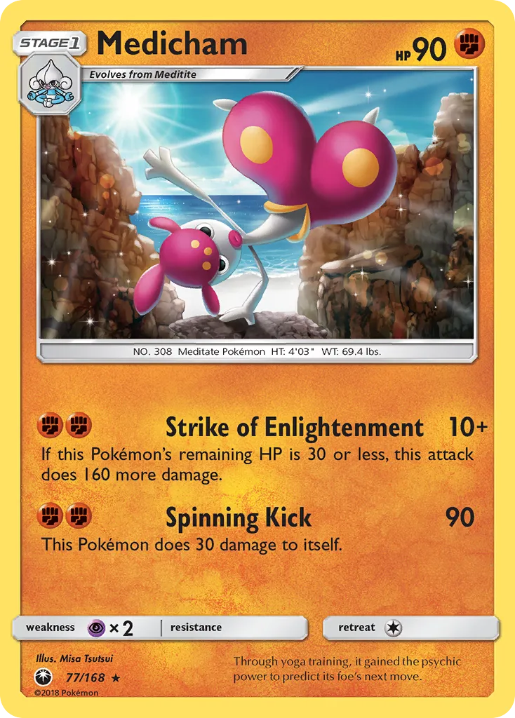 Medicham — SM - Celestial Storm — Pokémon