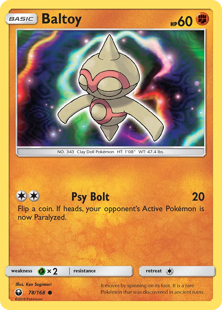 Baltoy — SM - Celestial Storm — Pokemon