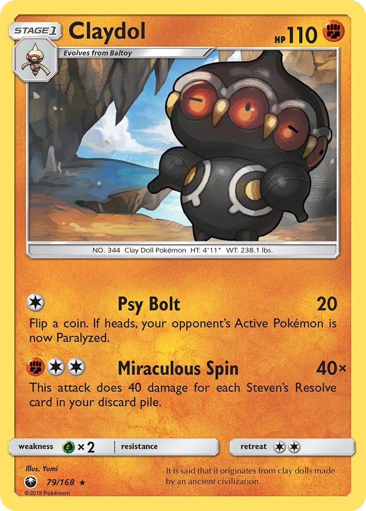 Claydol — SM - Celestial Storm — Pokemon