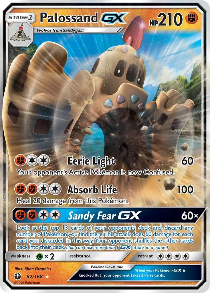 Palossand GX — SM - Celestial Storm — Pokémon