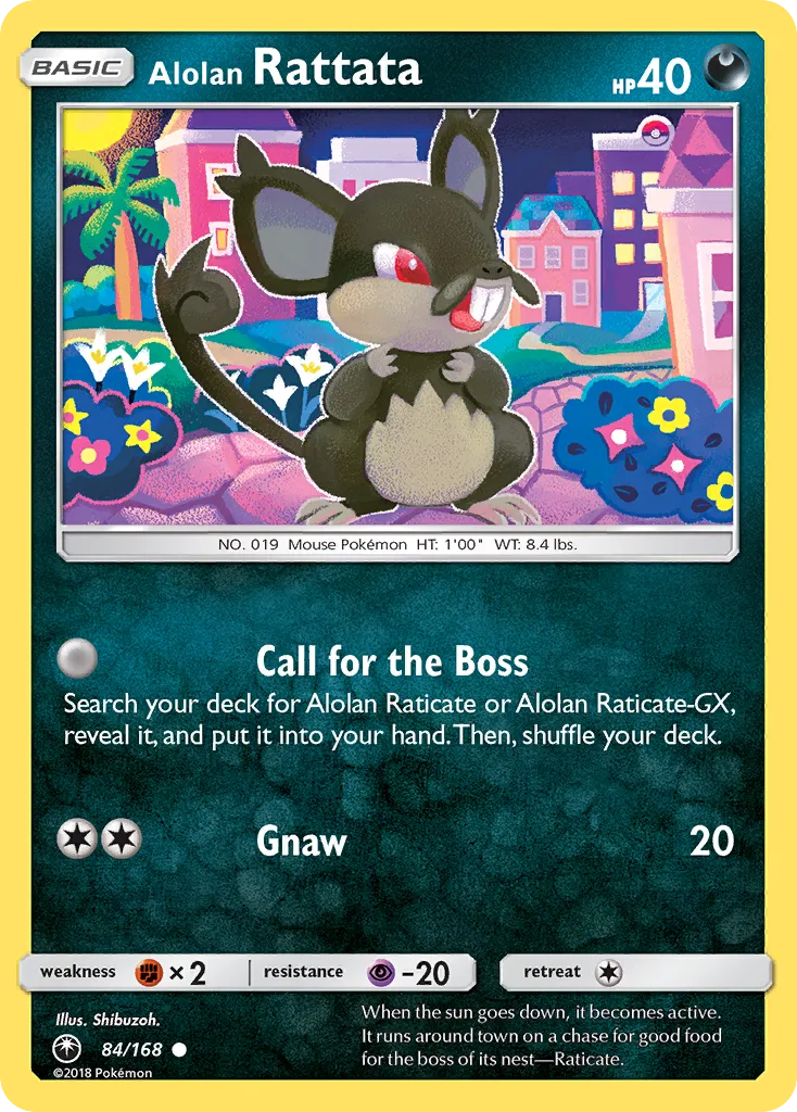 Alolan Rattata — SM - Celestial Storm — Pokemon