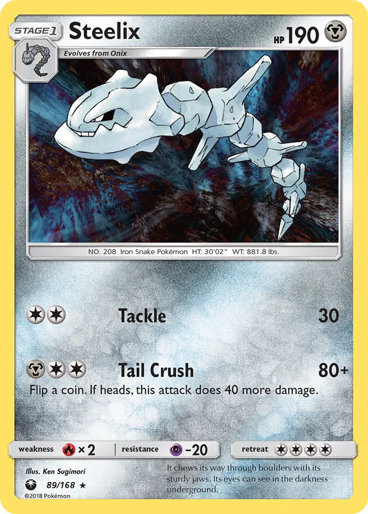 Steelix — SM - Celestial Storm — Pokemon