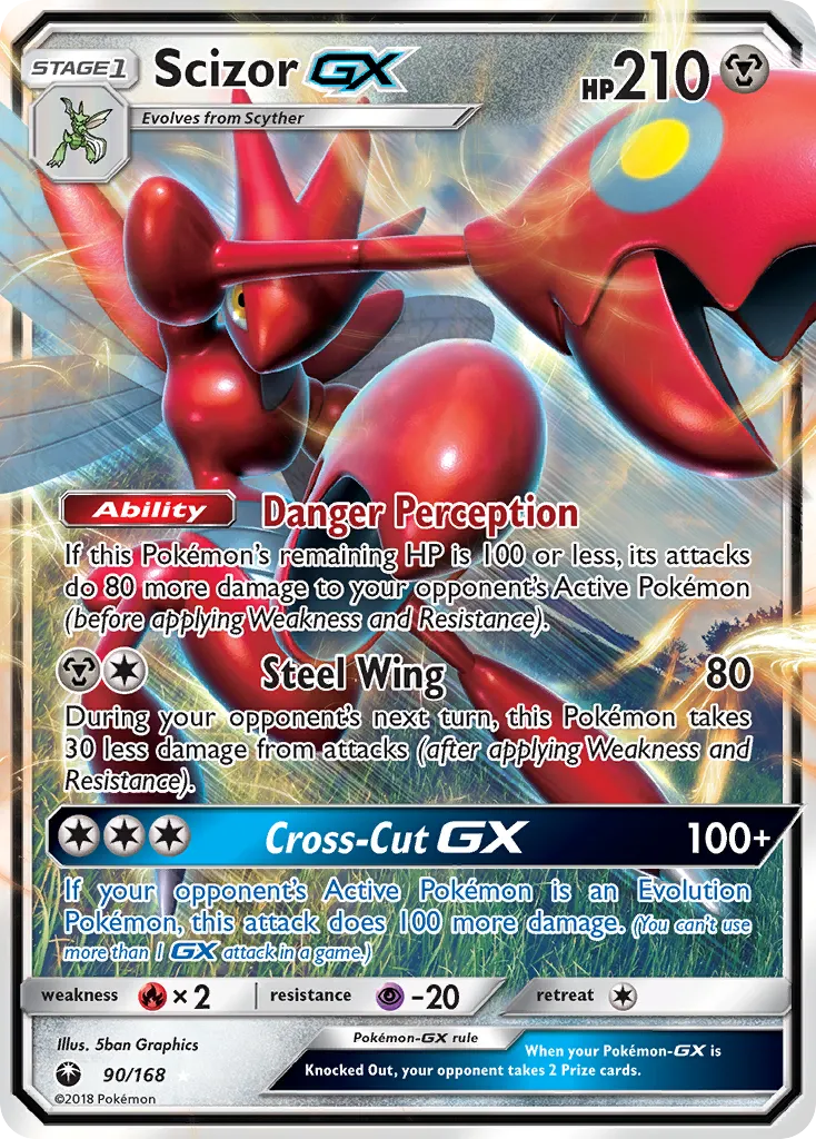 Scizor GX — SM - Celestial Storm — Pokémon