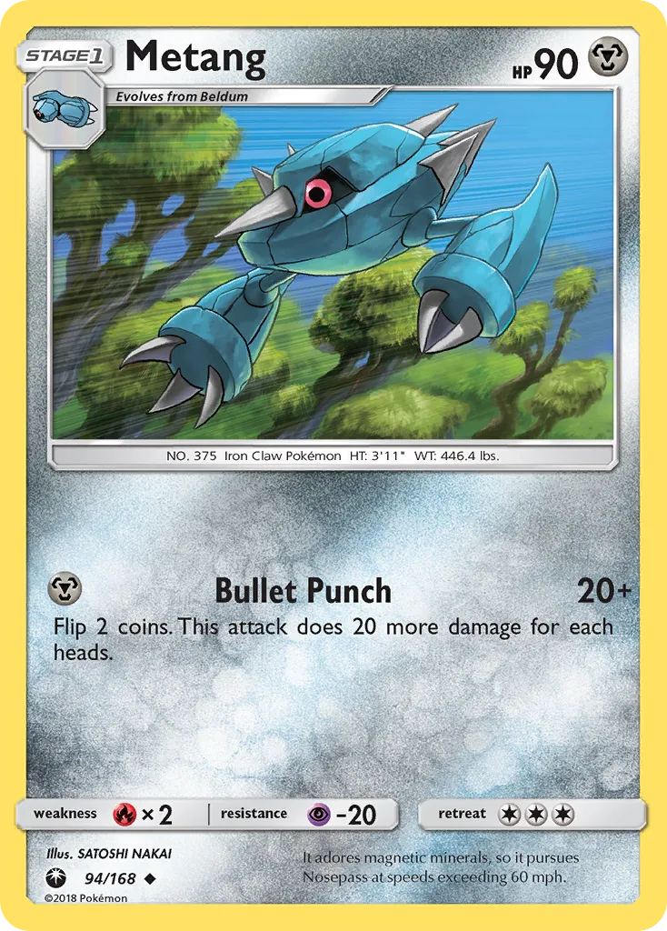 Metang — SM - Celestial Storm — Pokémon