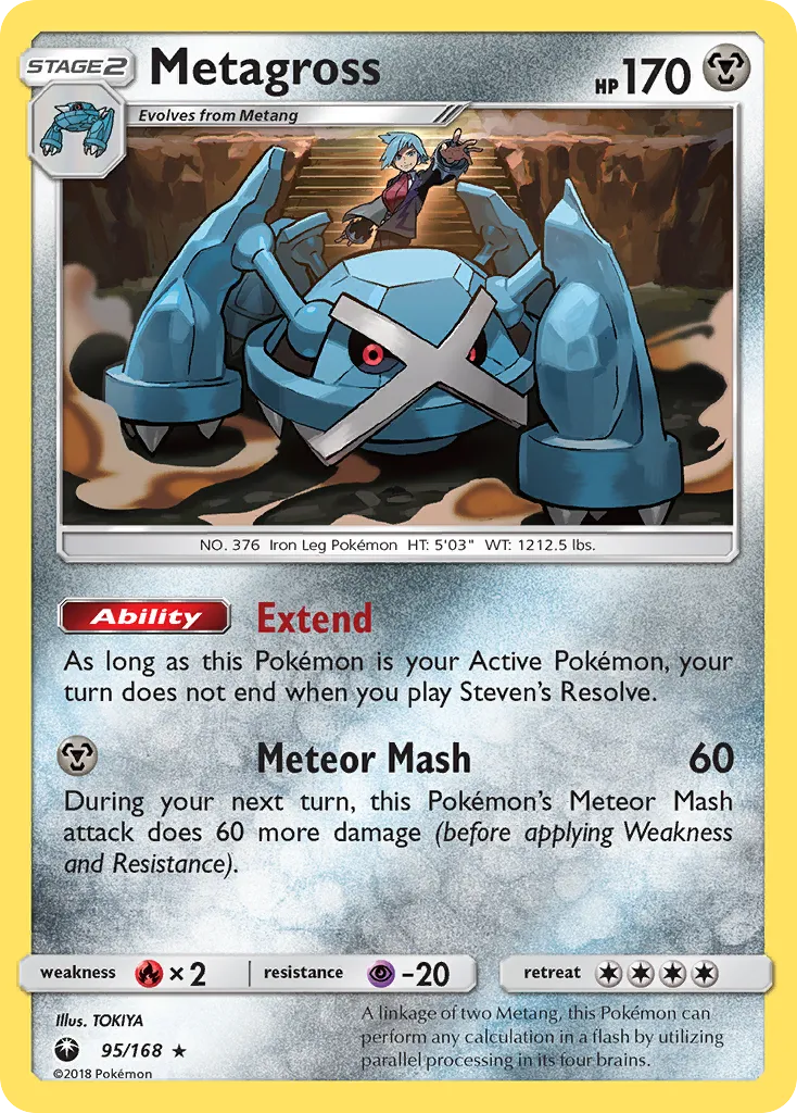 Metagross — SM - Celestial Storm — Pokemon
