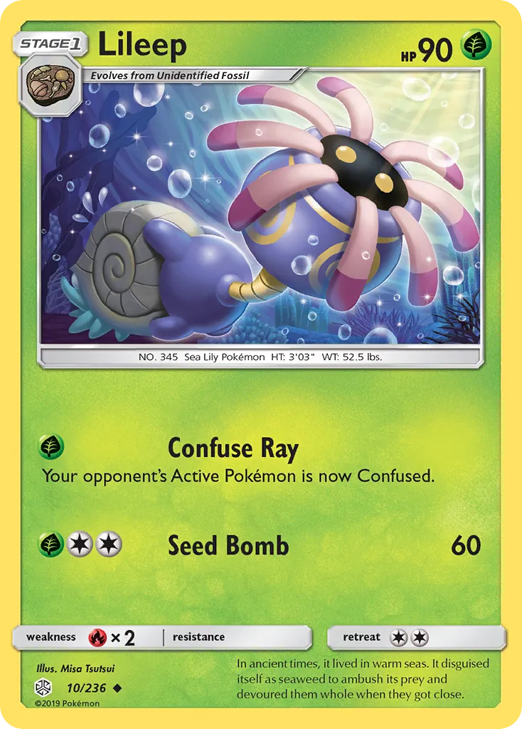 Lileep — SM - Cosmic Eclipse — Pokémon