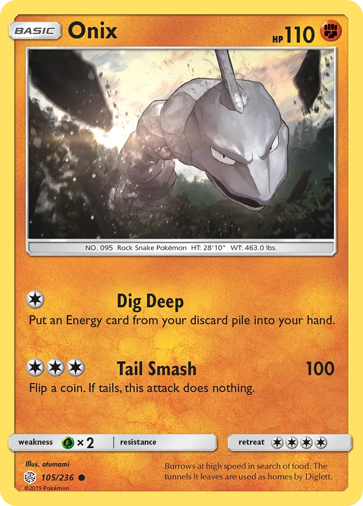 Onix — SM - Cosmic Eclipse — Pokémon