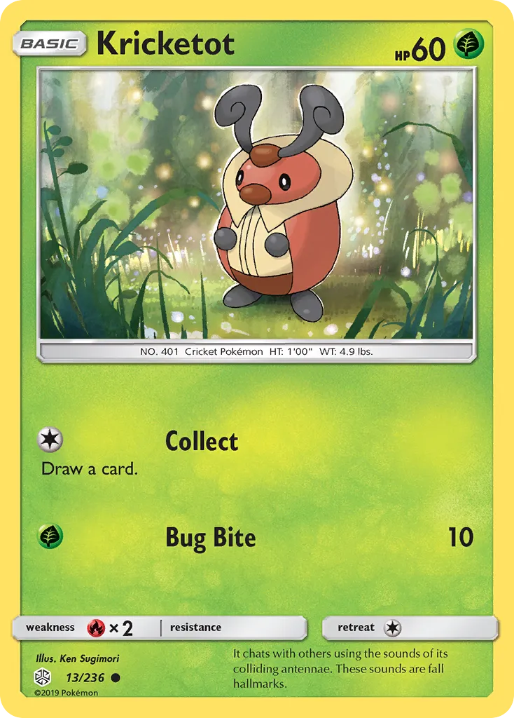 Kricketot — SM - Cosmic Eclipse — Pokémon