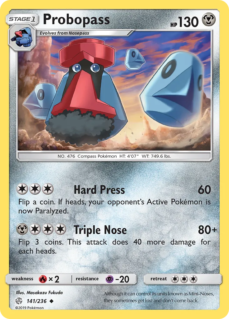 Probopass — SM - Cosmic Eclipse — Pokémon