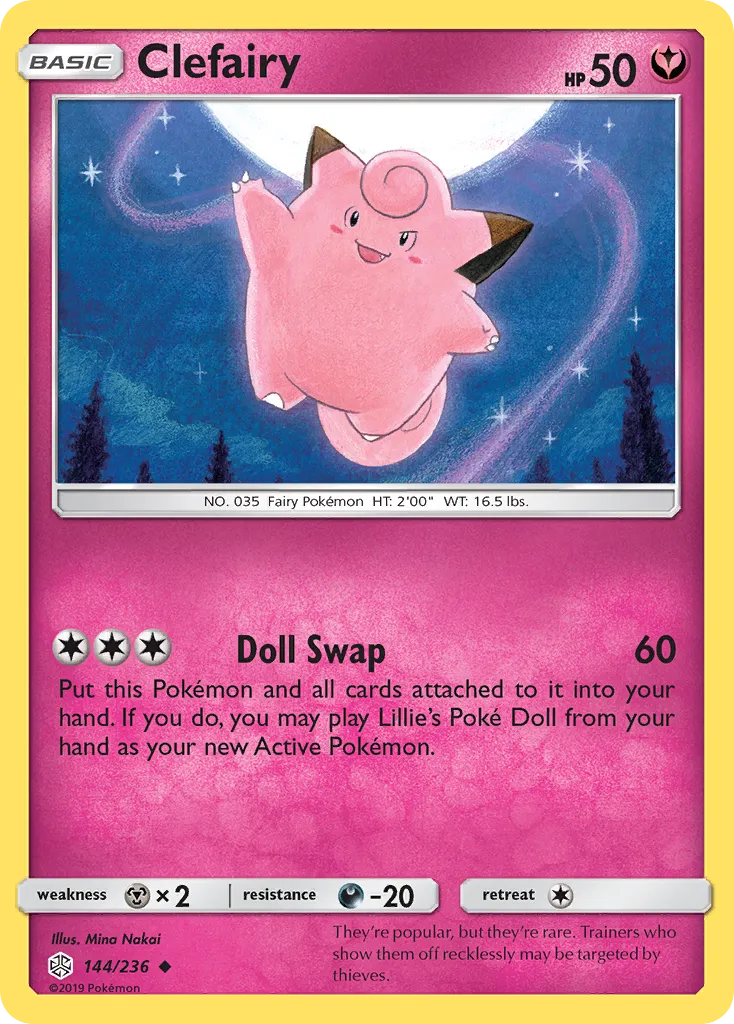 Clefairy — SM - Cosmic Eclipse — Pokemon
