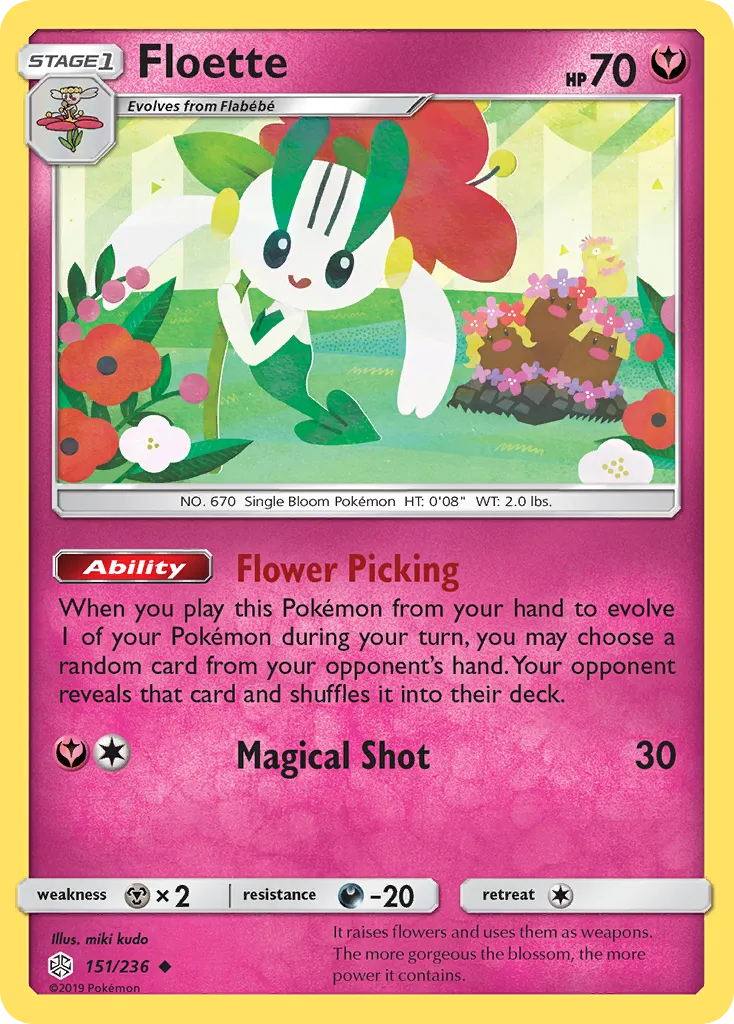 Floette — SM - Cosmic Eclipse — Pokemon