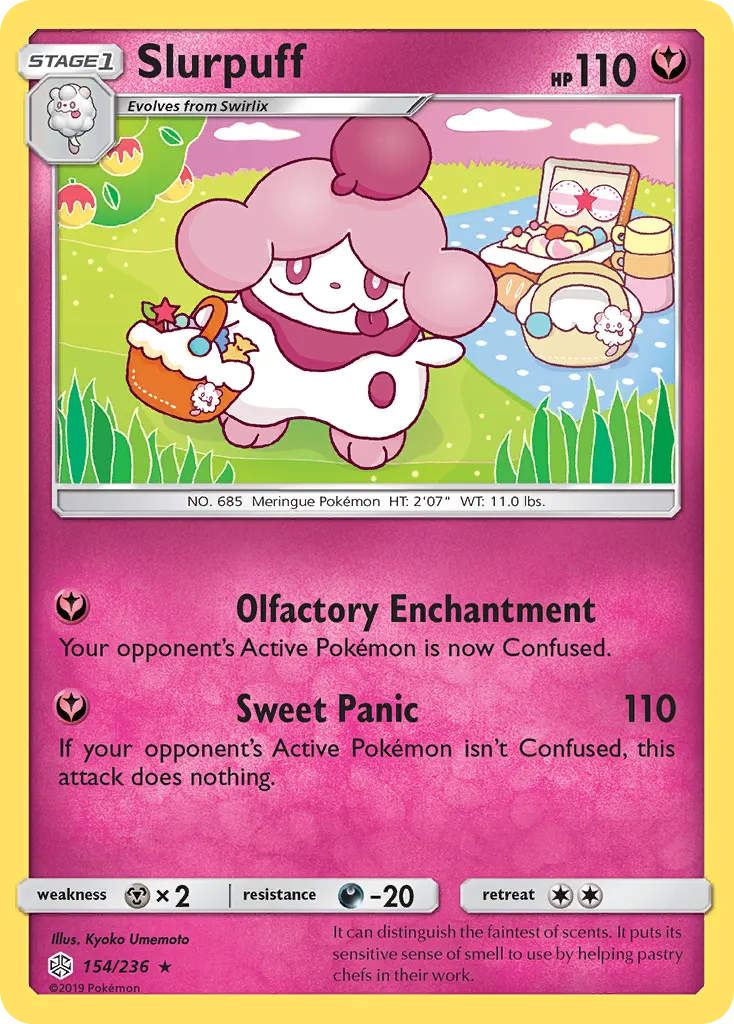 Slurpuff — SM - Cosmic Eclipse — Pokemon
