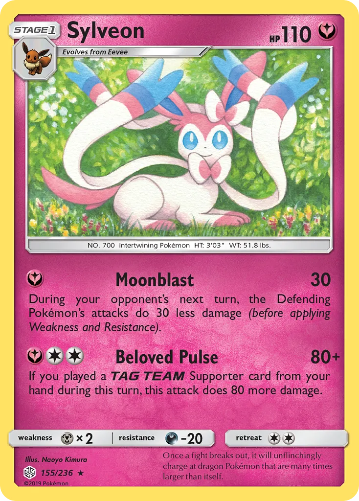 Sylveon — SM - Cosmic Eclipse — Pokémon