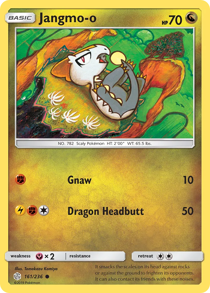 Jangmo-o — SM - Cosmic Eclipse — Pokémon