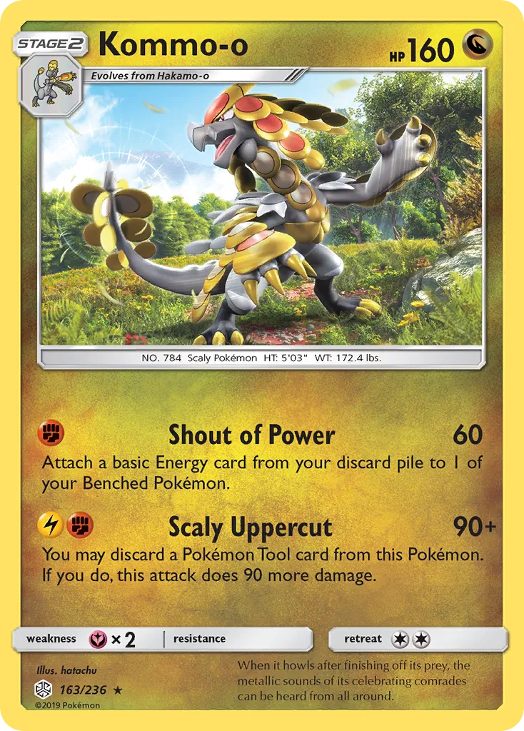 Kommo-o — SM - Cosmic Eclipse — Pokemon