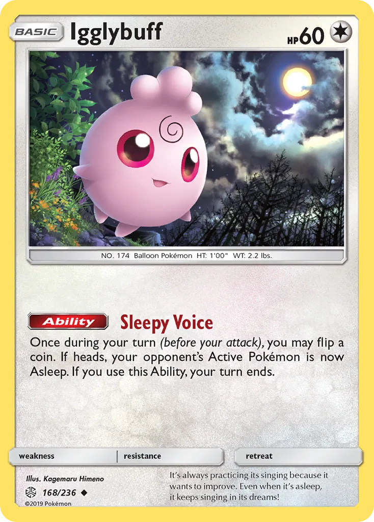 Igglybuff — SM - Cosmic Eclipse — Pokémon