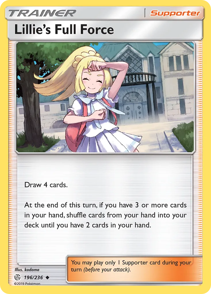 Pleine Puissance de Lilie — SM - Cosmic Eclipse — Pokémon